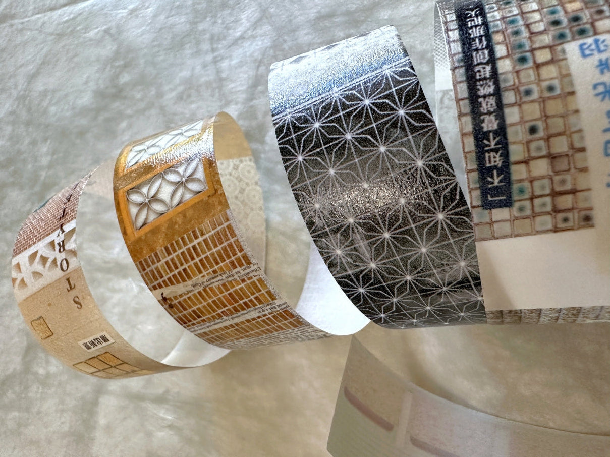 Fafa - Walking 8 washi tape SAMPLES