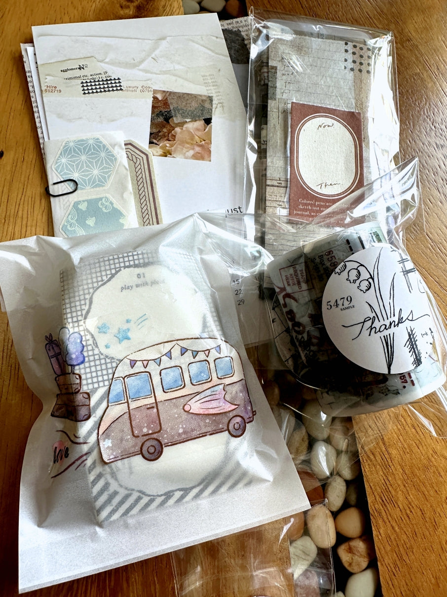 Fafa x A Great Idea x Ha7uu x ZM.Ball (collaboration) - Quadruple Dream Forest PET tape SAMPLES