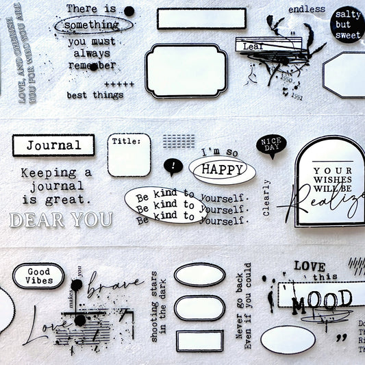 Gleam - Forecast (Black) PET tape SAMPLES