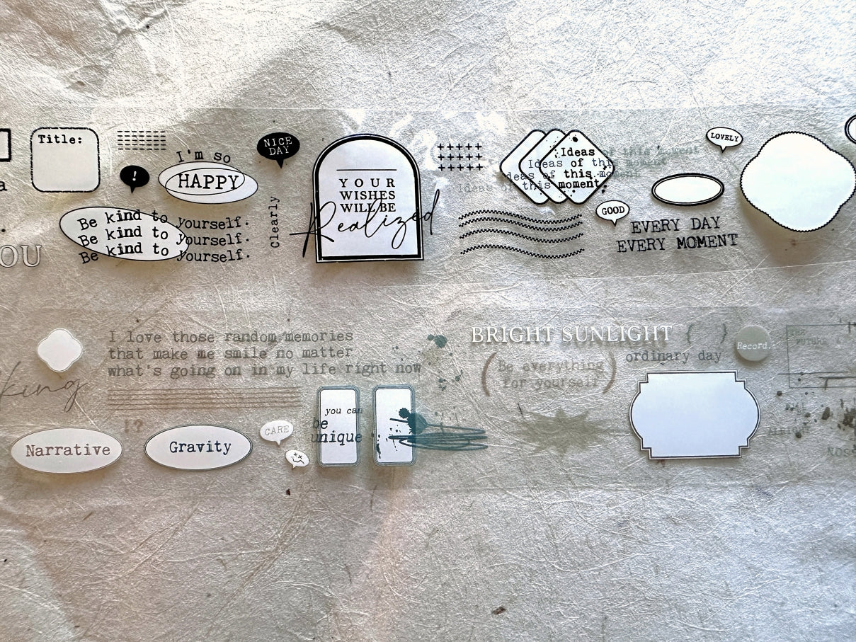 Gleam - Forecast (Morandi) PET tape SAMPLES