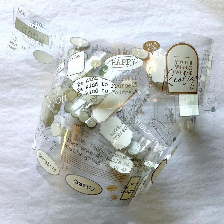 Gleam - Forecast (Morandi) PET tape SAMPLES