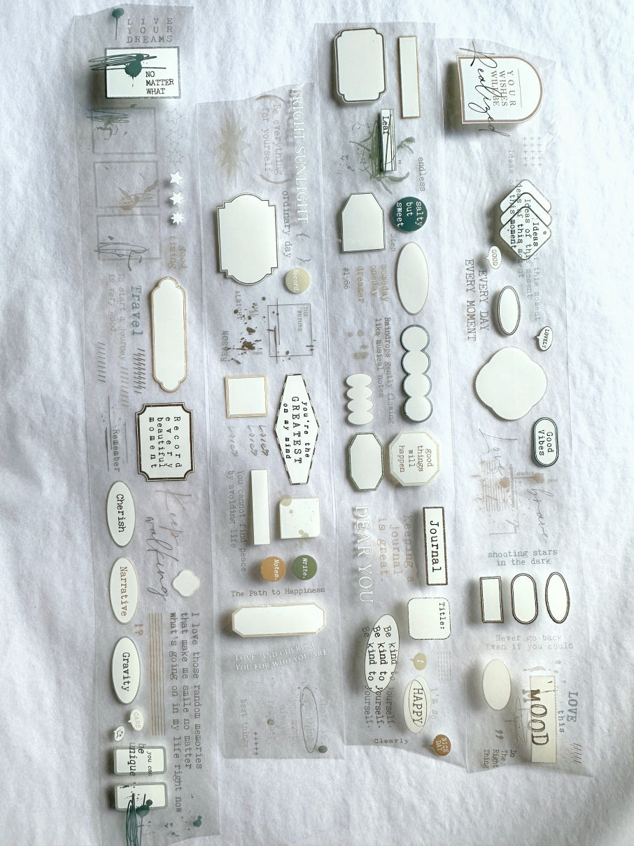 Gleam - Forecast (Morandi) PET tape SAMPLES