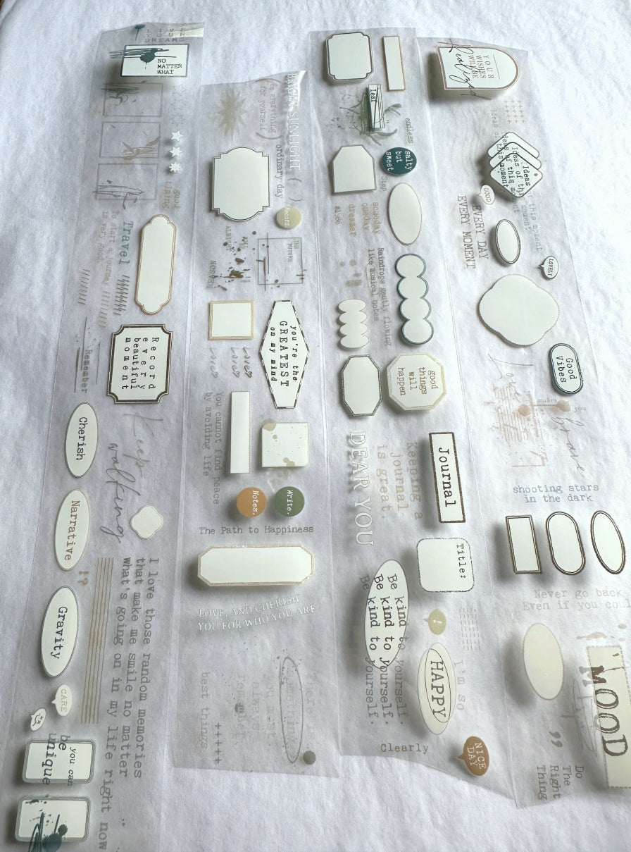 Gleam - Forecast (Morandi) PET tape SAMPLES