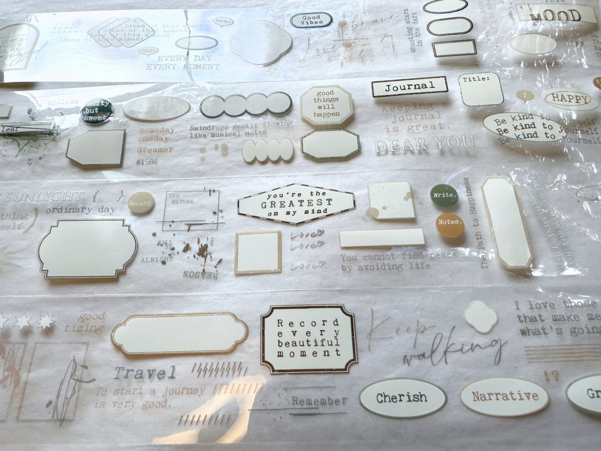 Gleam - Forecast (Morandi) PET tape SAMPLES