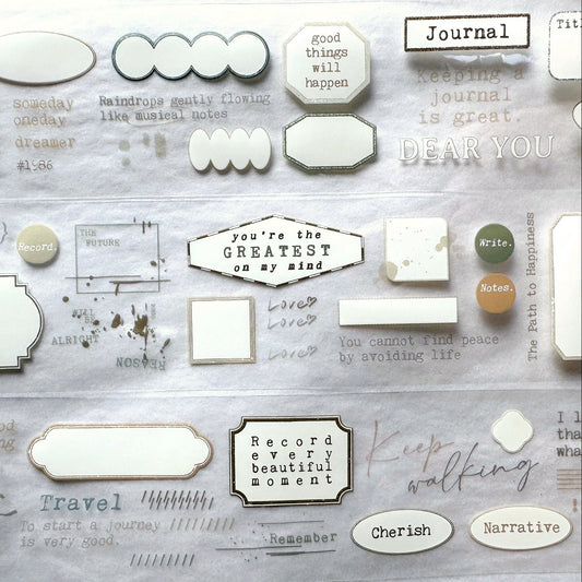 Gleam - Forecast (Morandi) PET tape SAMPLES