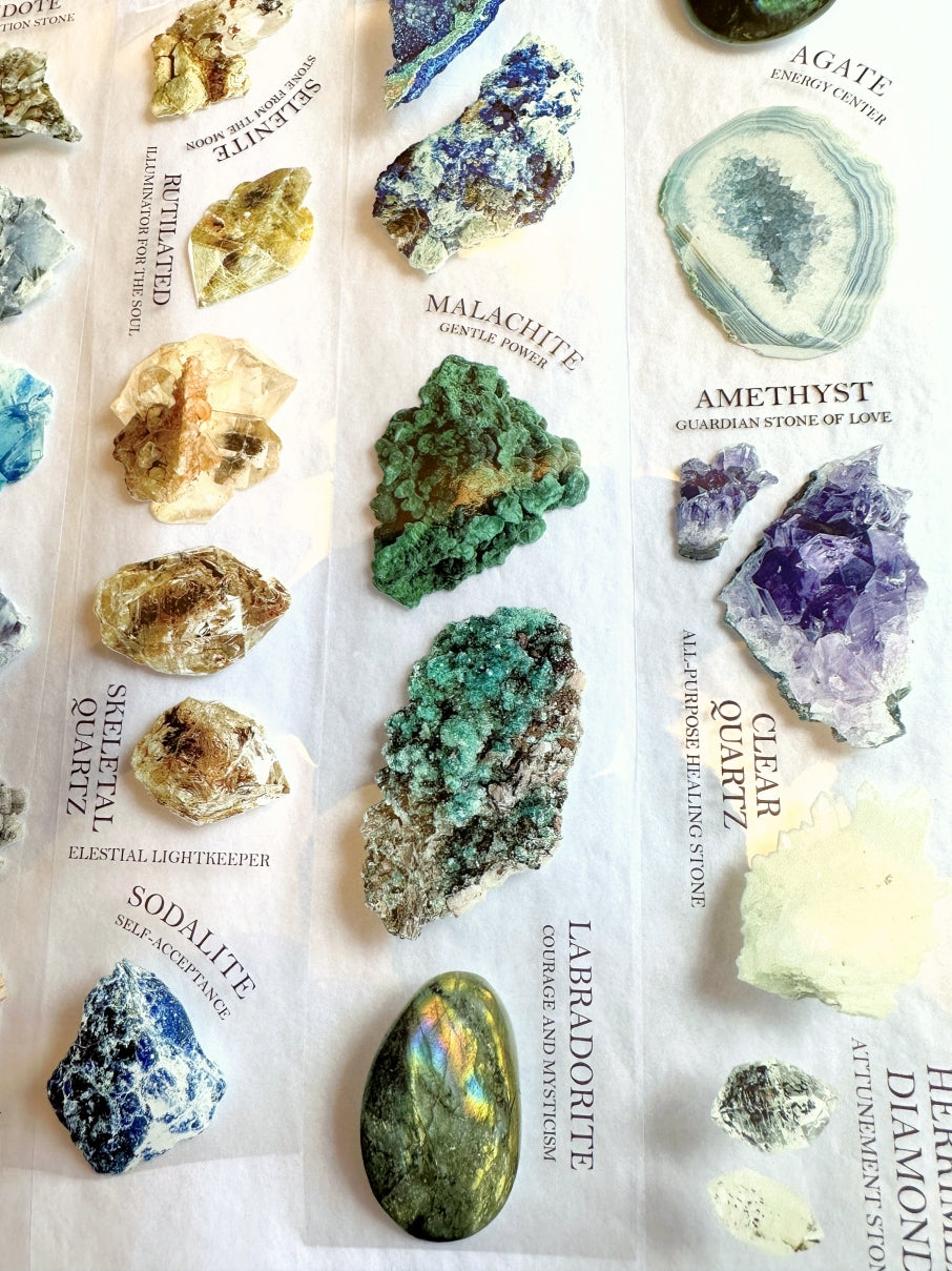 Gleam - Minerals PET tape SAMPLES