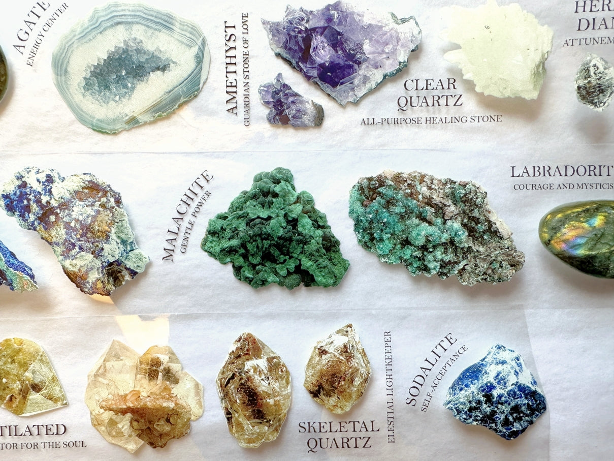 Gleam - Minerals PET tape SAMPLES
