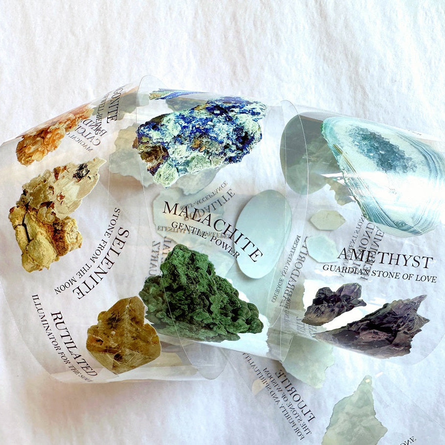 Gleam - Minerals PET tape SAMPLES