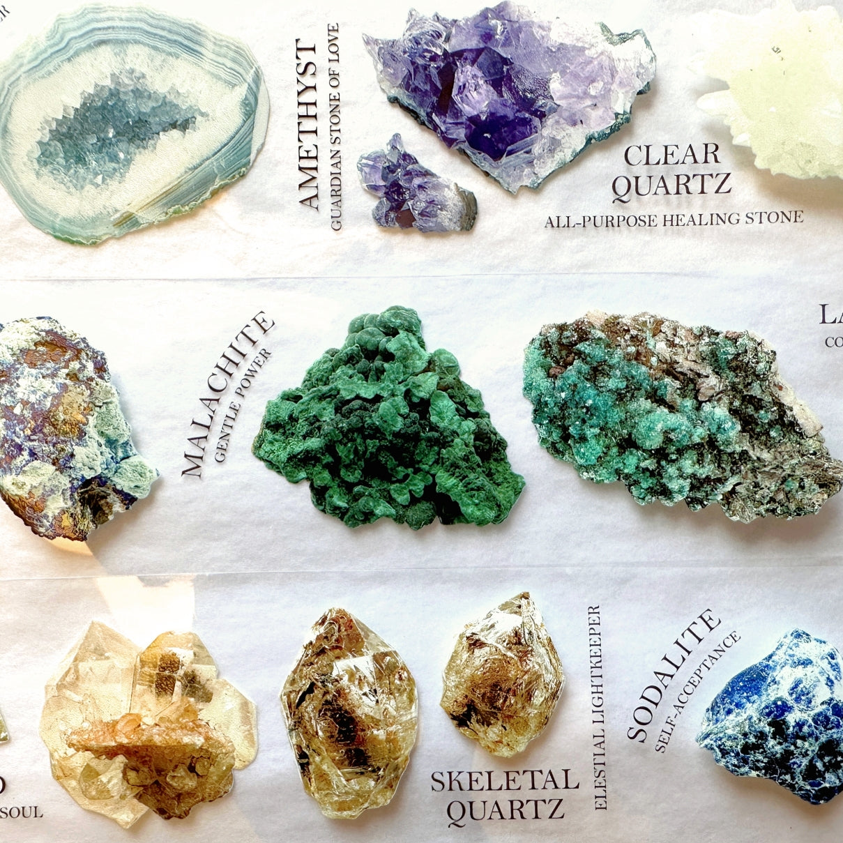 Gleam - Minerals PET tape SAMPLES