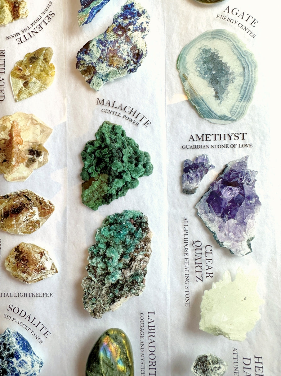 Gleam - Minerals PET tape SAMPLES