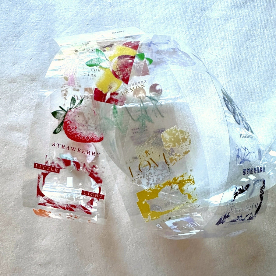 Gleam - Vivid PET tape SAMPLES