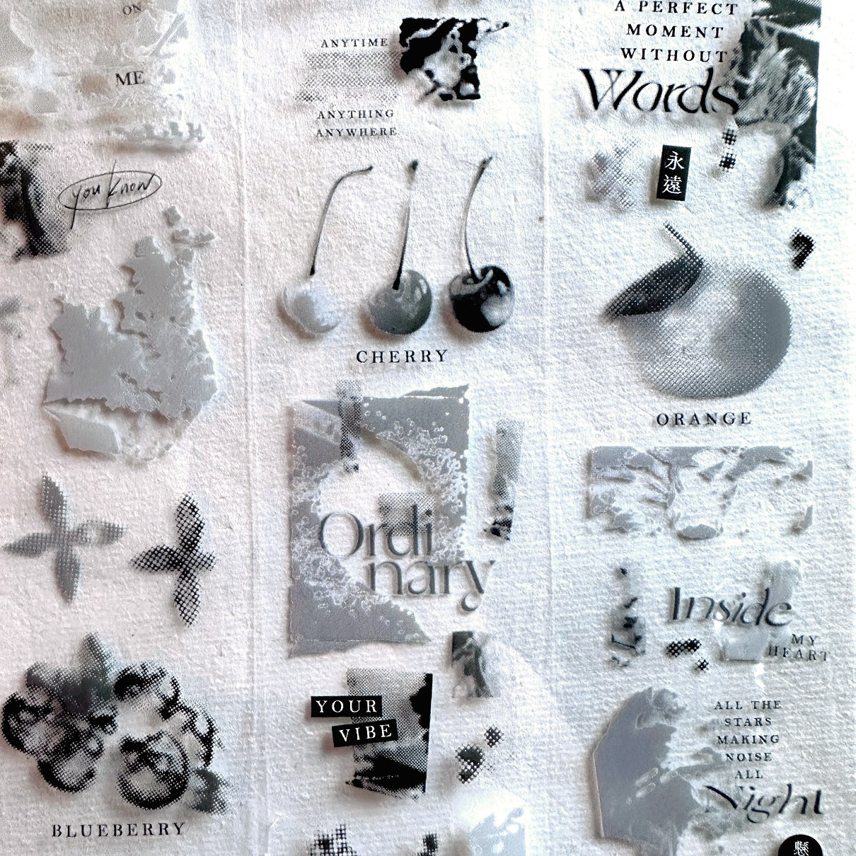 Gleam - Muted PET tape SAMPLES