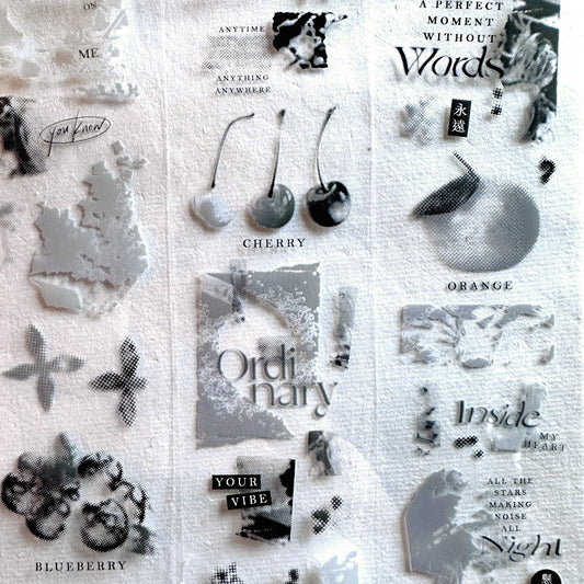 Gleam - Muted PET tape SAMPLES
