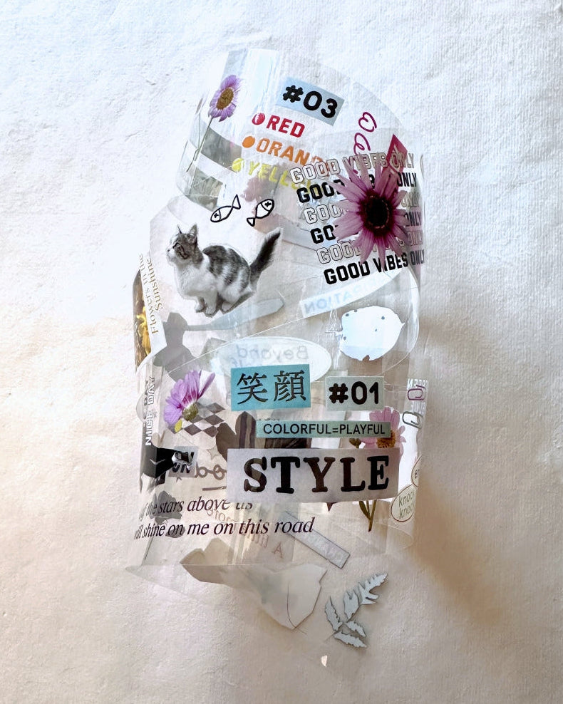 Gleam - Zing PET tape SAMPLES