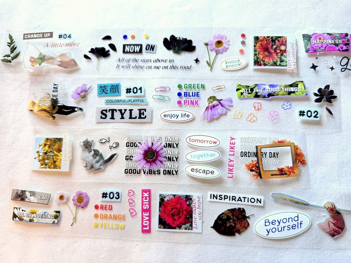 Gleam - Zing PET tape SAMPLES