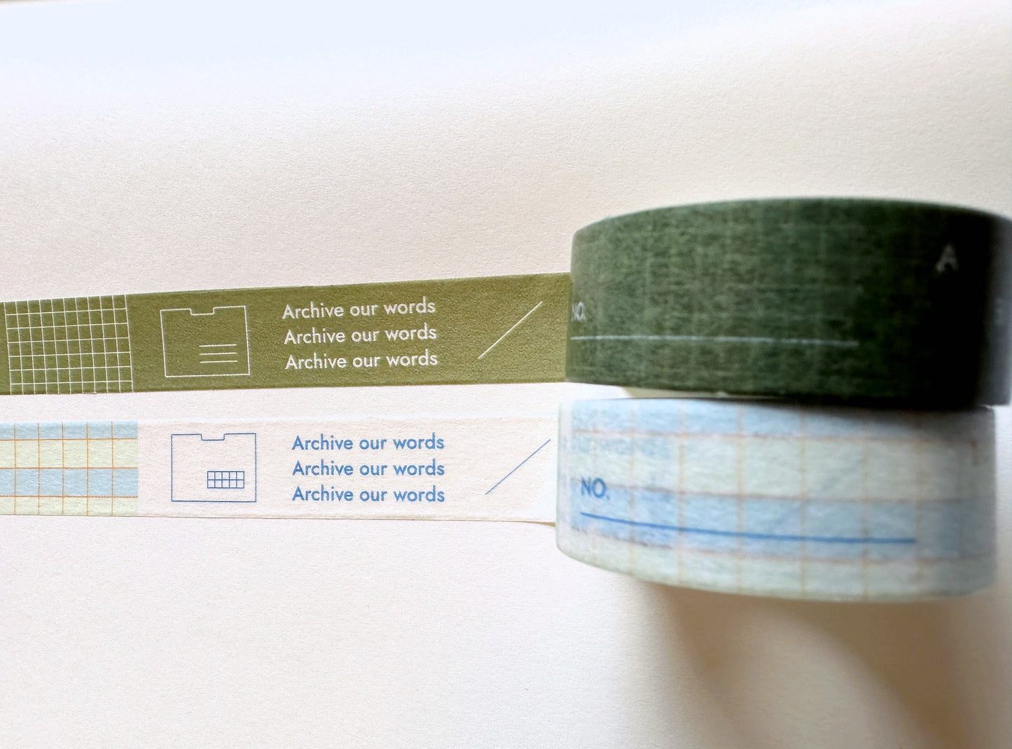 Gongjang - Archiving series Korean masking tapes SAMPLES