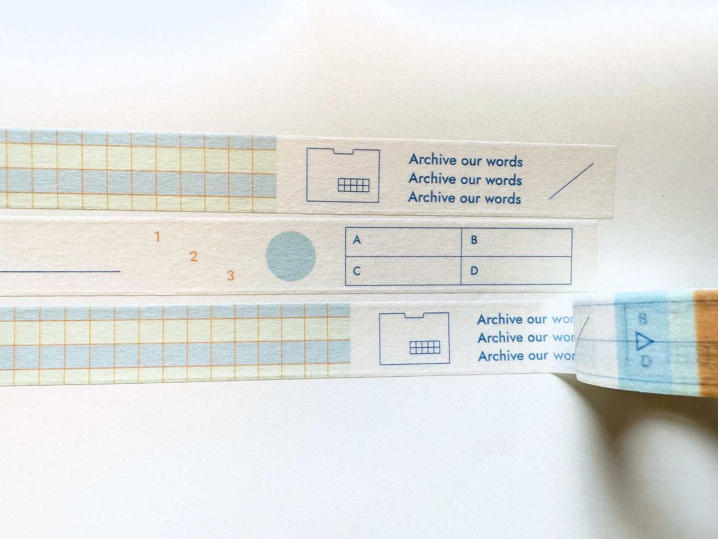 Gongjang - Archiving series Korean masking tapes SAMPLES