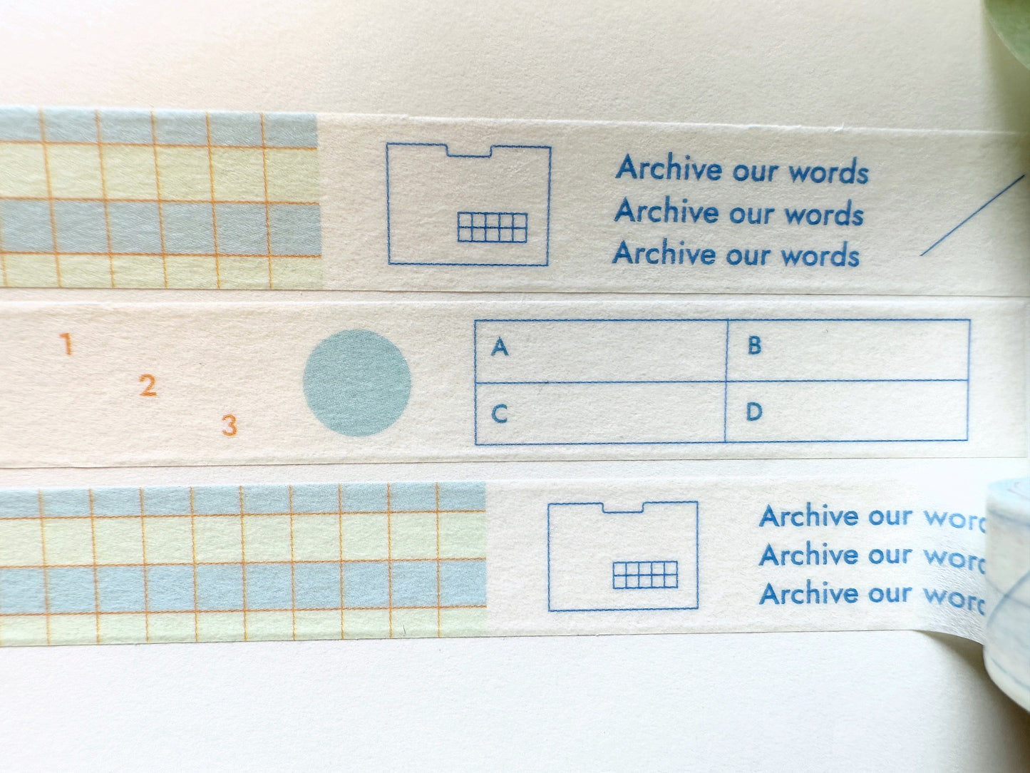 Gongjang - Archiving series Korean masking tapes SAMPLES