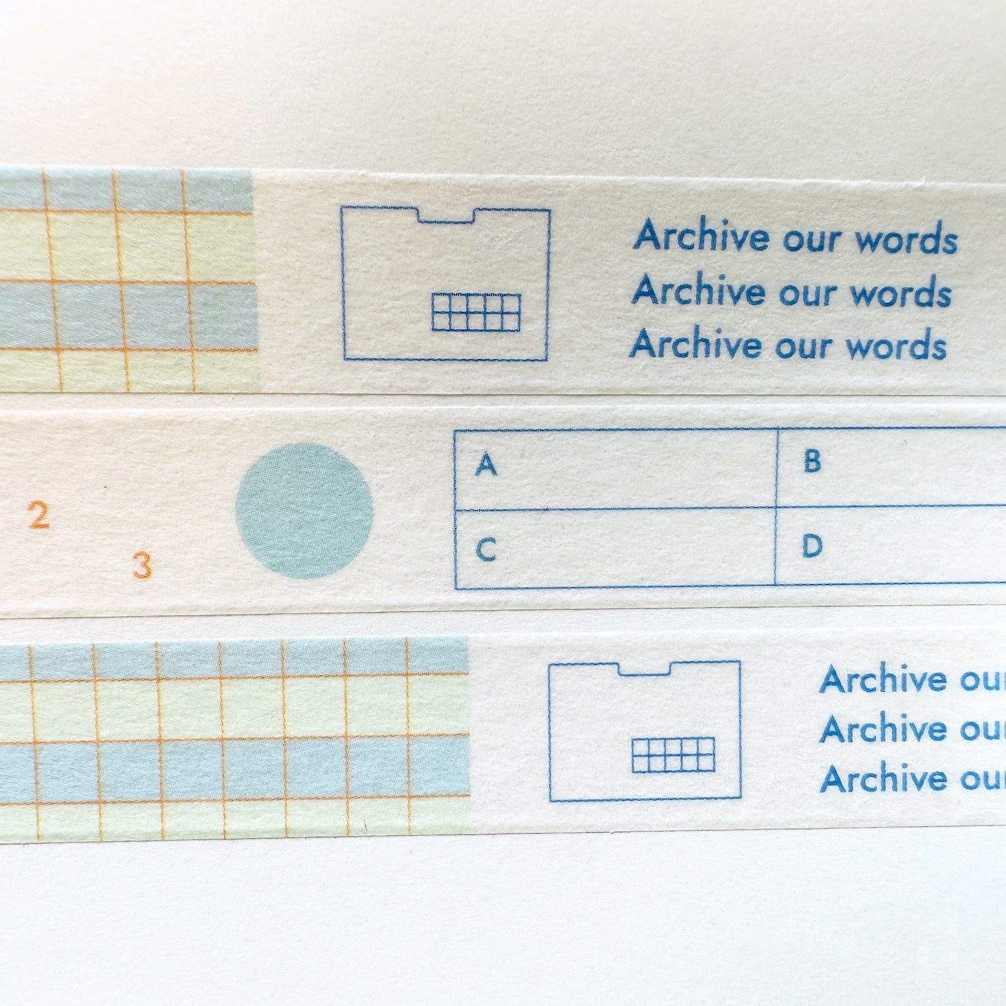 Gongjang - Archiving series Korean masking tapes SAMPLES