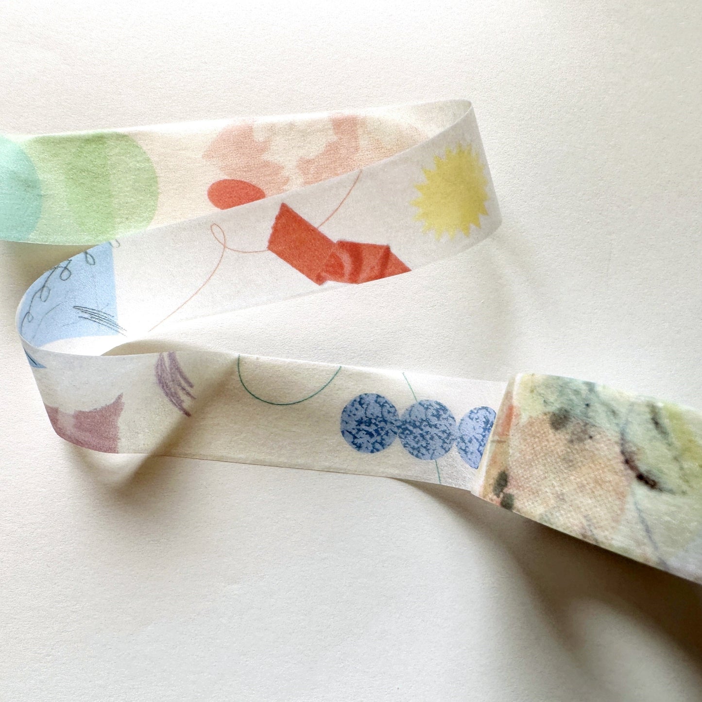 Gongjang x Suh Ji Hyoung - Messy Paper Korean masking tape SAMPLES