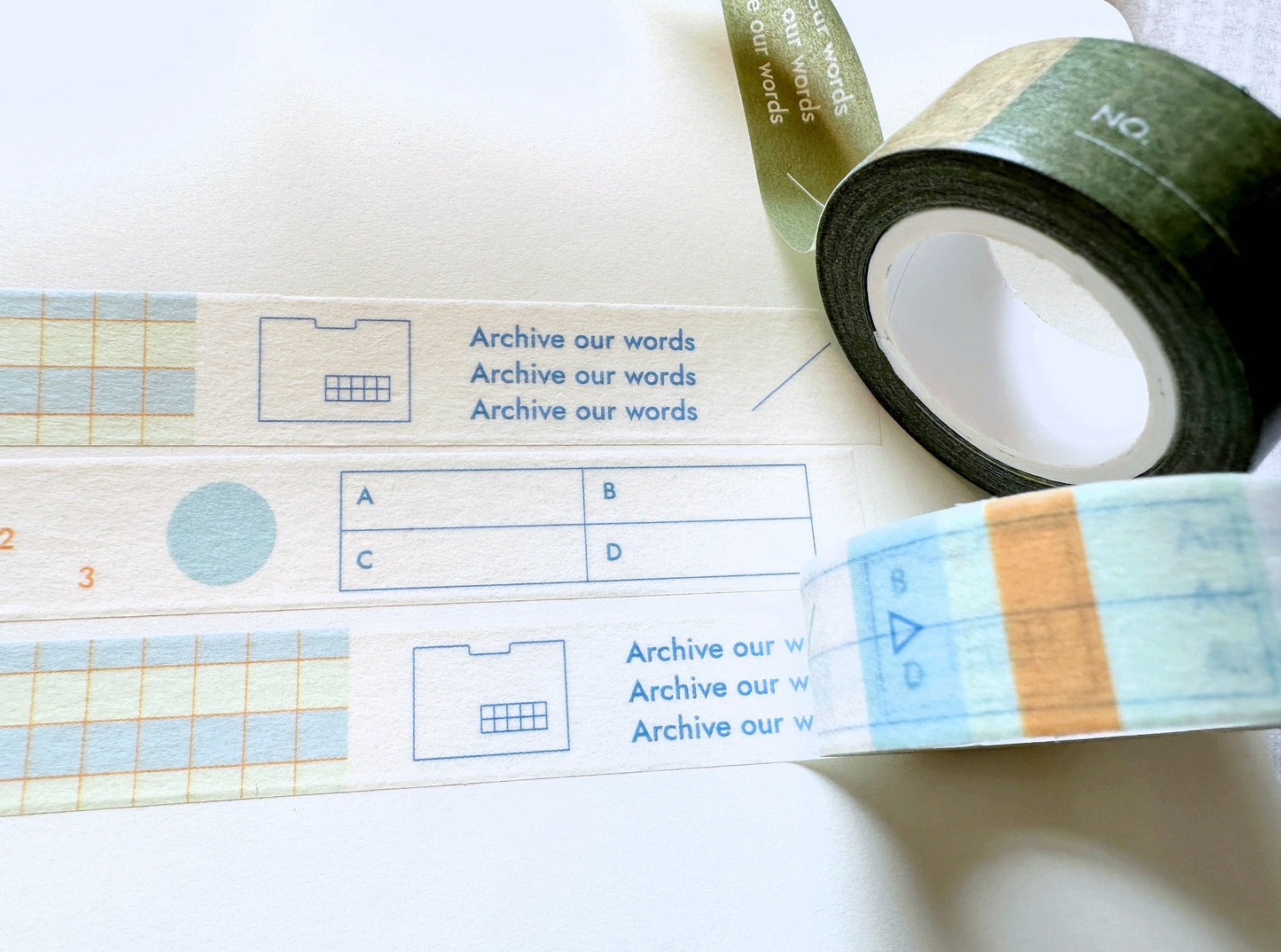 Gongjang - Archiving series Korean masking tapes SAMPLES