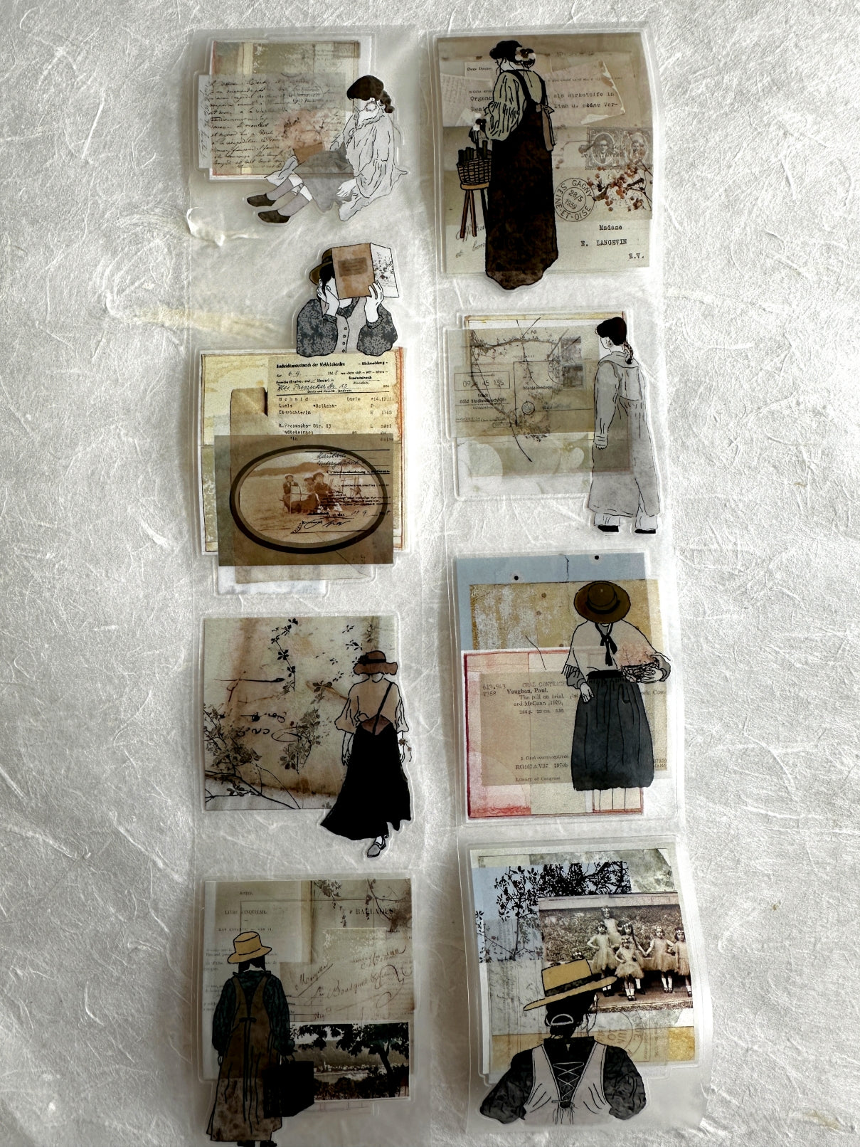 Hanen Studio - {Her Story, in Letters} Vol. 1 kiss-cut tape SAMPLES