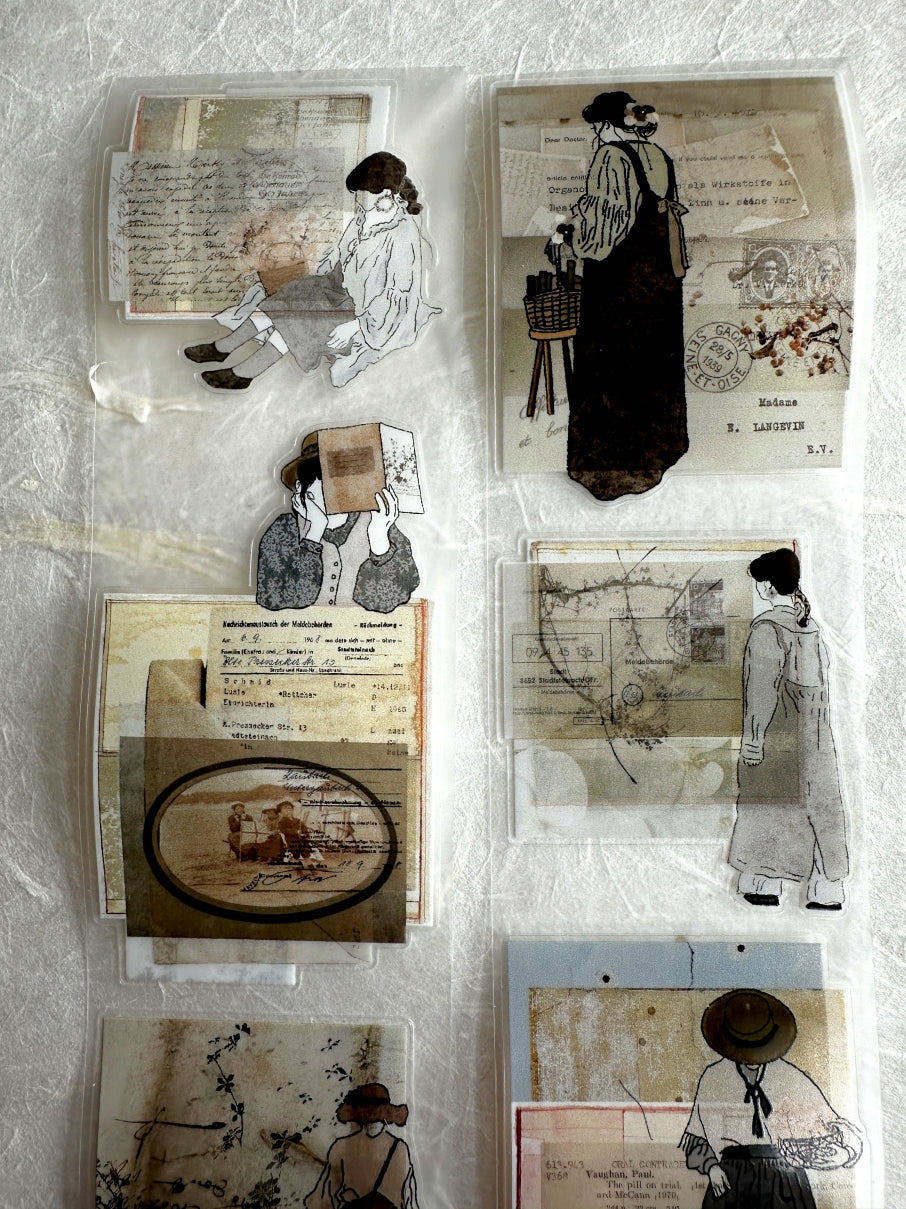Hanen Studio - {Her Story, in Letters} Vol. 1 kiss-cut tape SAMPLES