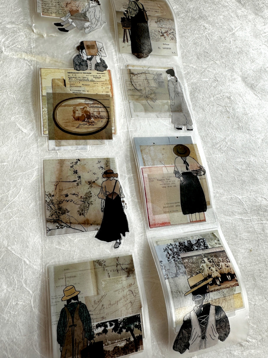Hanen Studio - {Her Story, in Letters} Vol. 1 kiss-cut tape SAMPLES