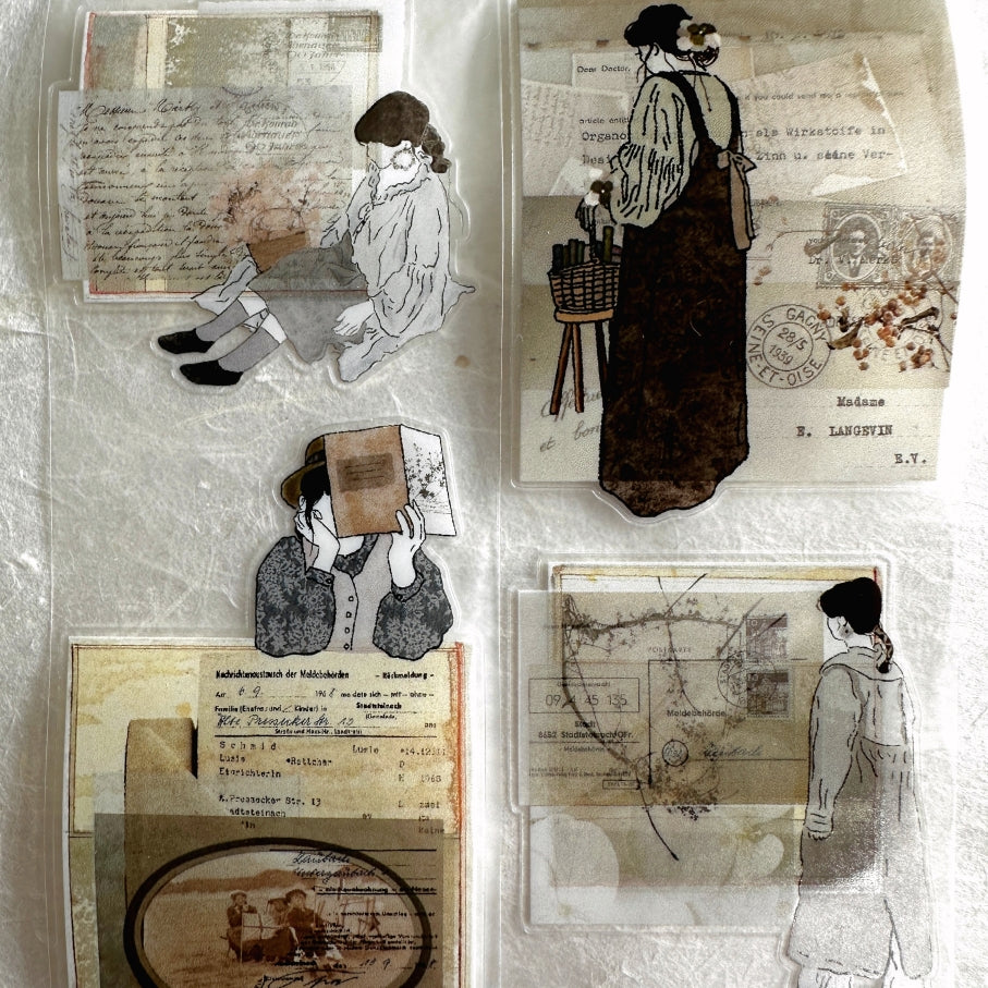 Hanen Studio - {Her Story, in Letters} Vol. 1 kiss-cut tape SAMPLES