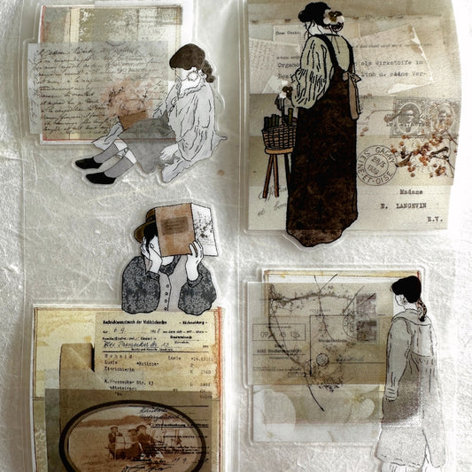 Hanen Studio - {Her Story, in Letters} Vol. 1 kiss-cut tape SAMPLES