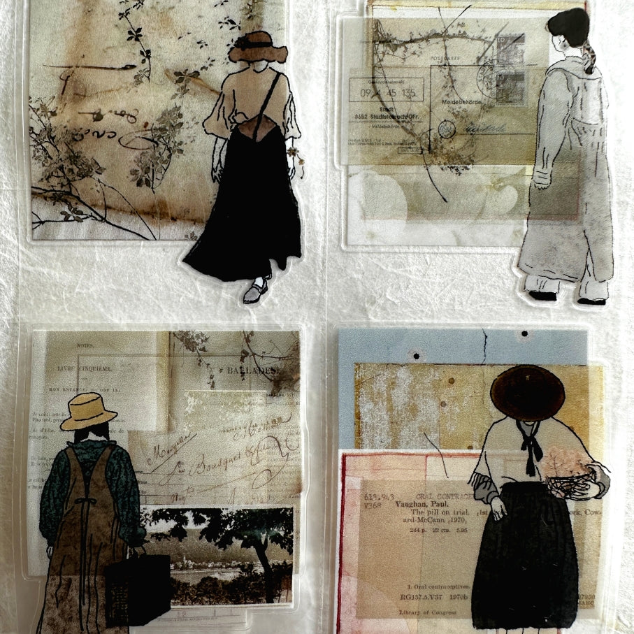 Hanen Studio - {Her Story, in Letters} Vol. 1 kiss-cut tape SAMPLES