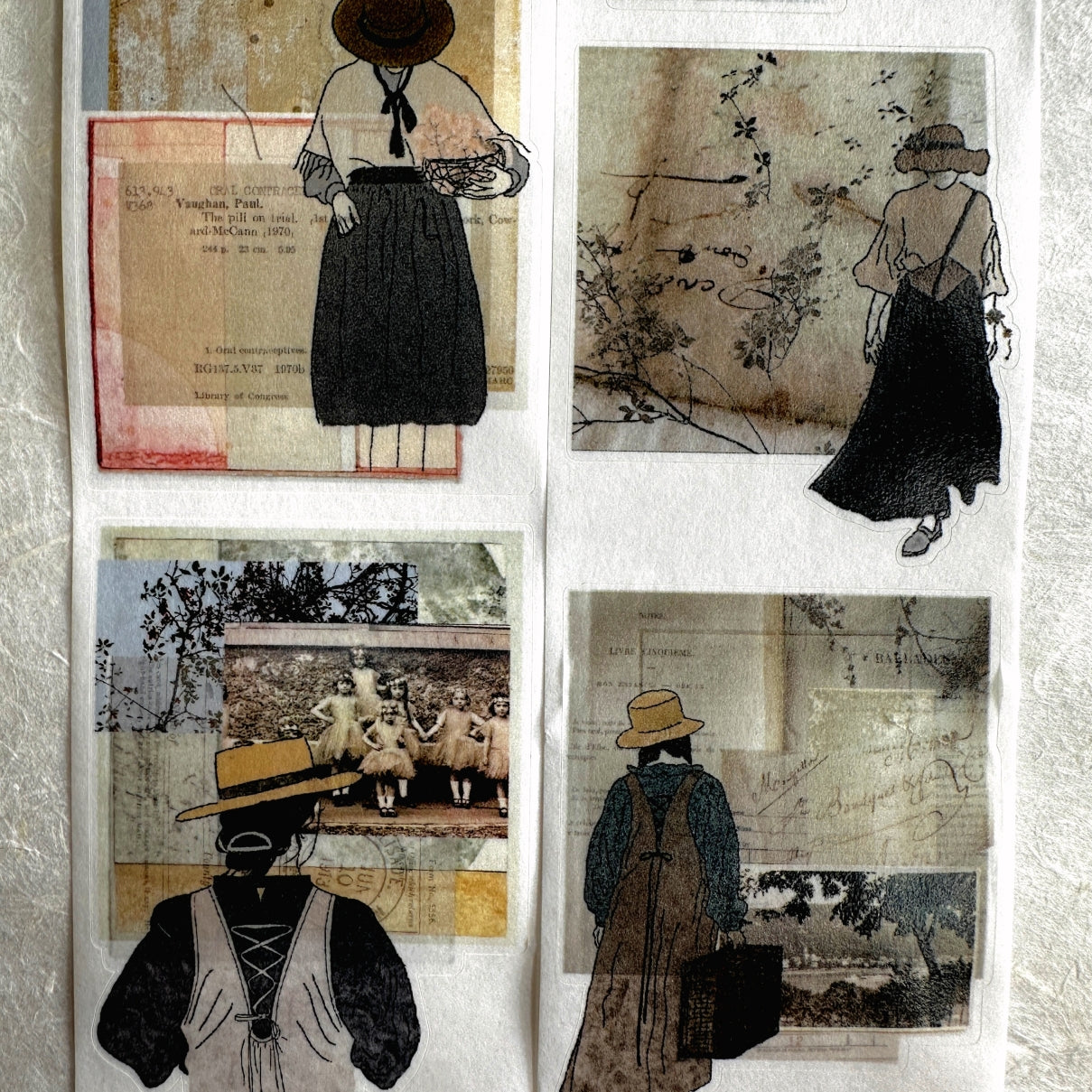 Hanen Studio - {Her Story, in Letters} Vol. 1 kiss-cut tape SAMPLES