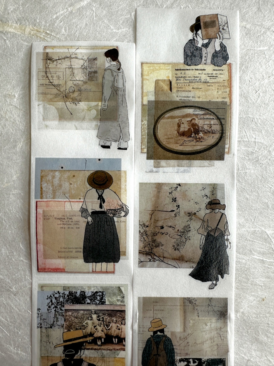 Hanen Studio - {Her Story, in Letters} Vol. 1 kiss-cut tape SAMPLES