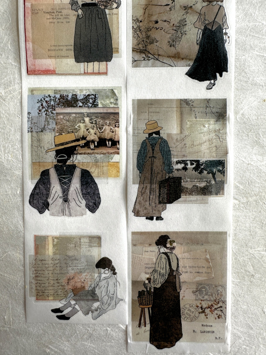 Hanen Studio - {Her Story, in Letters} Vol. 1 kiss-cut tape SAMPLES