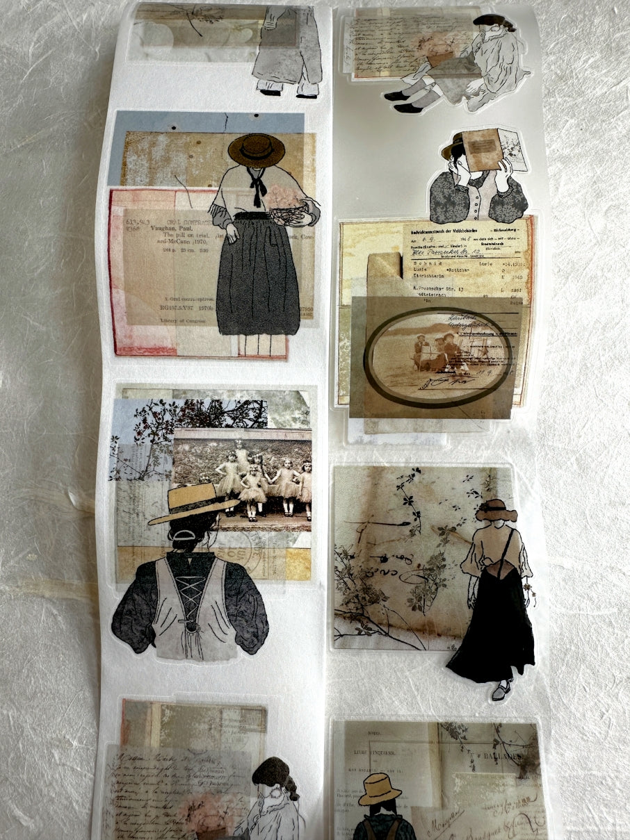 Hanen Studio - {Her Story, in Letters} Vol. 1 kiss-cut tape SAMPLES