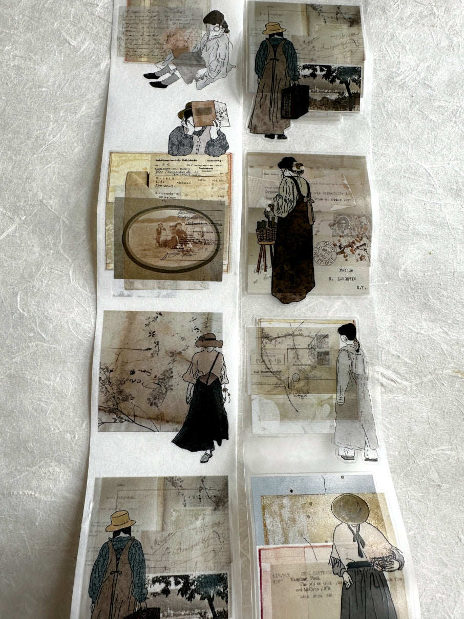 Hanen Studio - {Her Story, in Letters} Vol. 1 kiss-cut tape SAMPLES