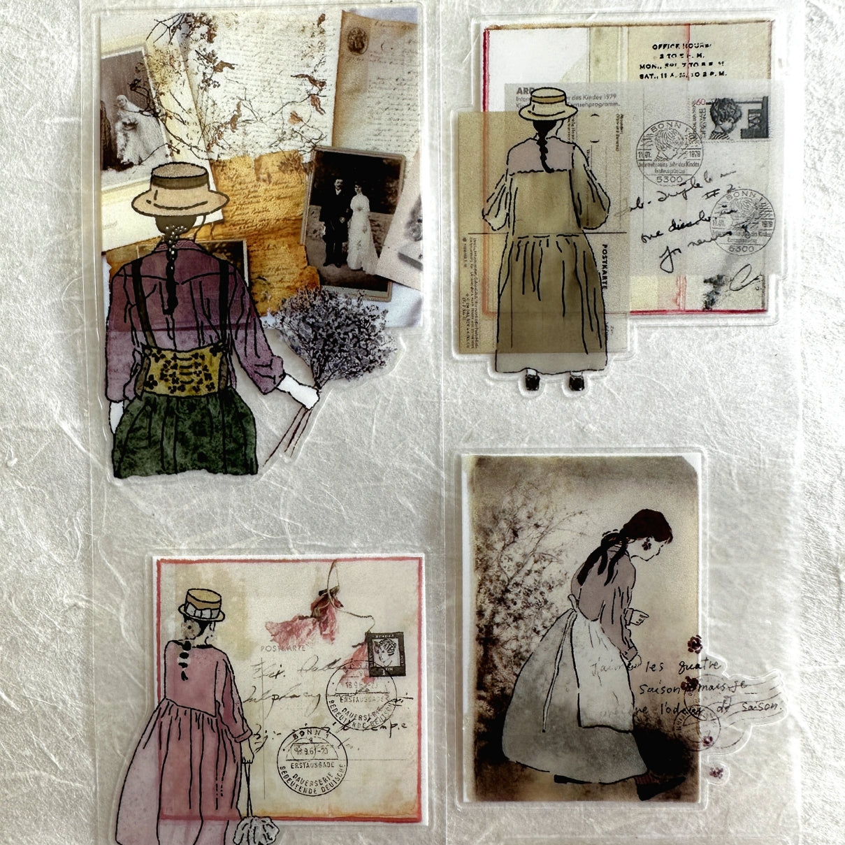 Hanen Studio - {Her Story, in Letters} Vol. 2 kiss-cut tape SAMPLES