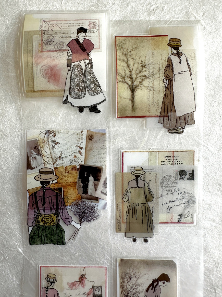 Hanen Studio - {Her Story, in Letters} Vol. 2 kiss-cut tape SAMPLES