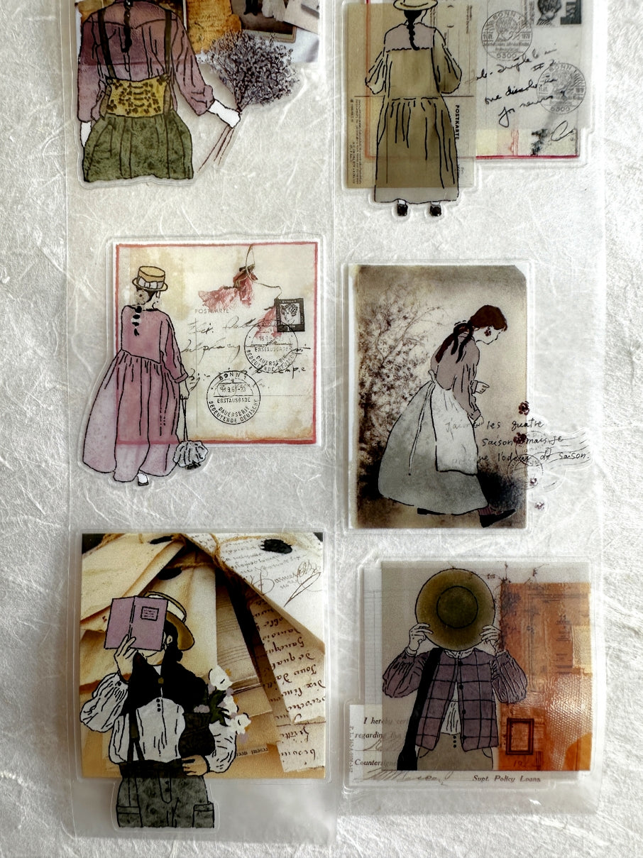 Hanen Studio - {Her Story, in Letters} Vol. 2 kiss-cut tape SAMPLES