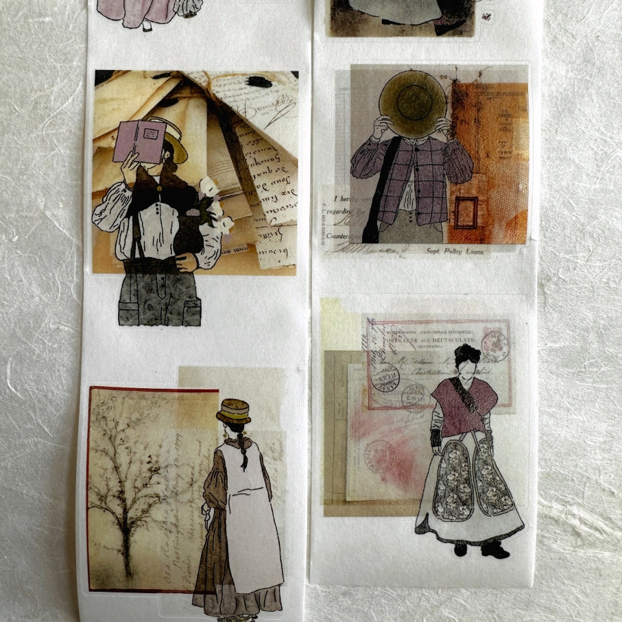 Hanen Studio - {Her Story, in Letters} Vol. 2 kiss-cut tape SAMPLES
