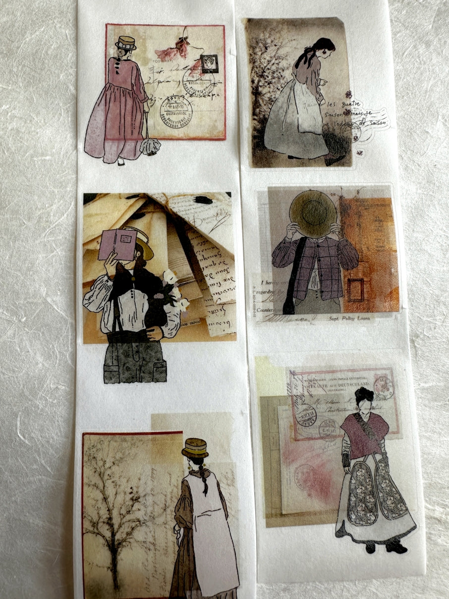 Hanen Studio - {Her Story, in Letters} Vol. 2 kiss-cut tape SAMPLES