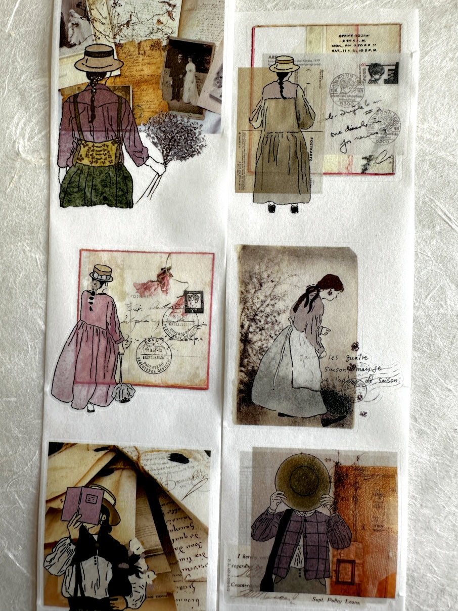 Hanen Studio - {Her Story, in Letters} Vol. 2 kiss-cut tape SAMPLES