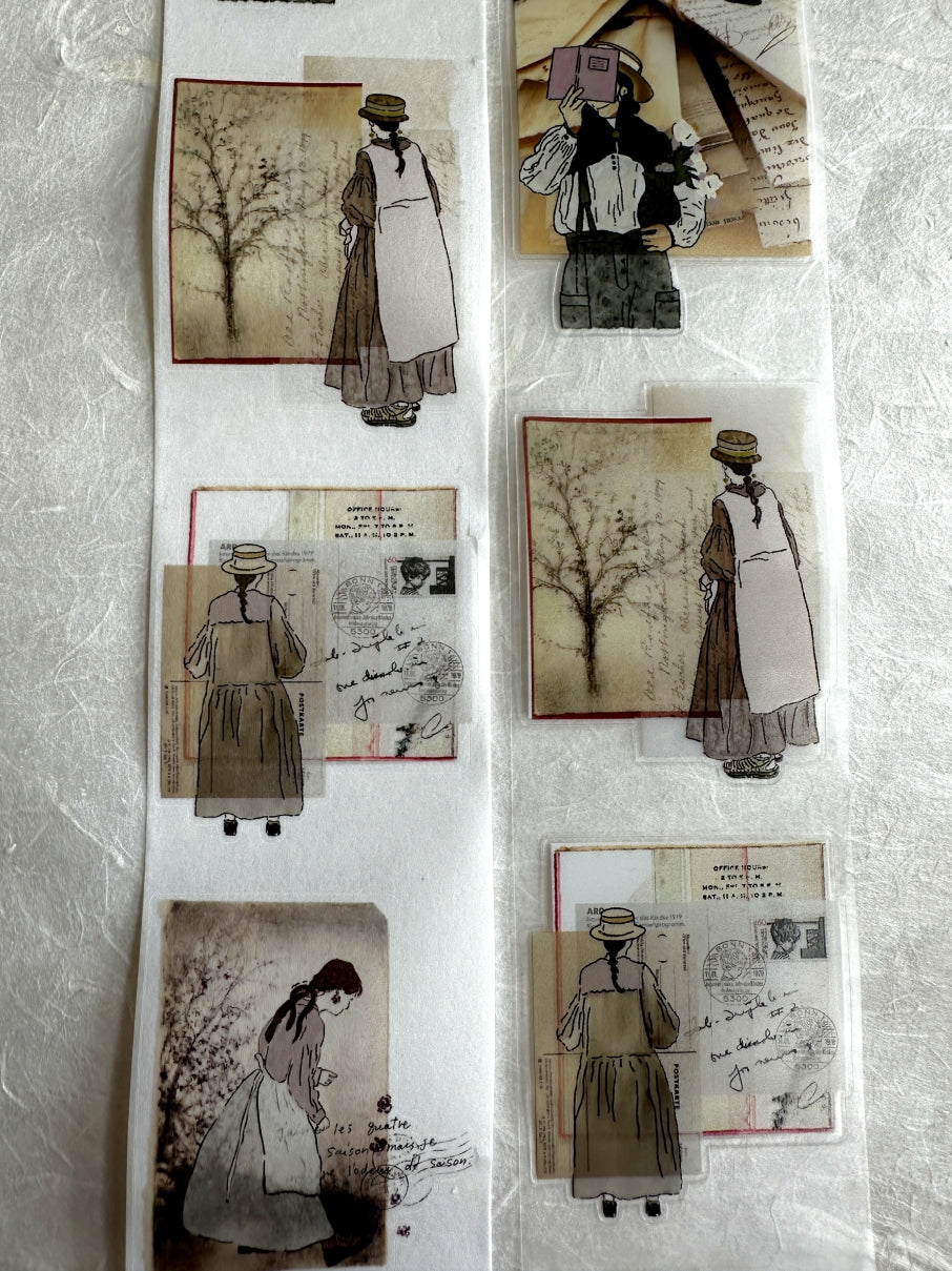 Hanen Studio - {Her Story, in Letters} Vol. 2 kiss-cut tape SAMPLES
