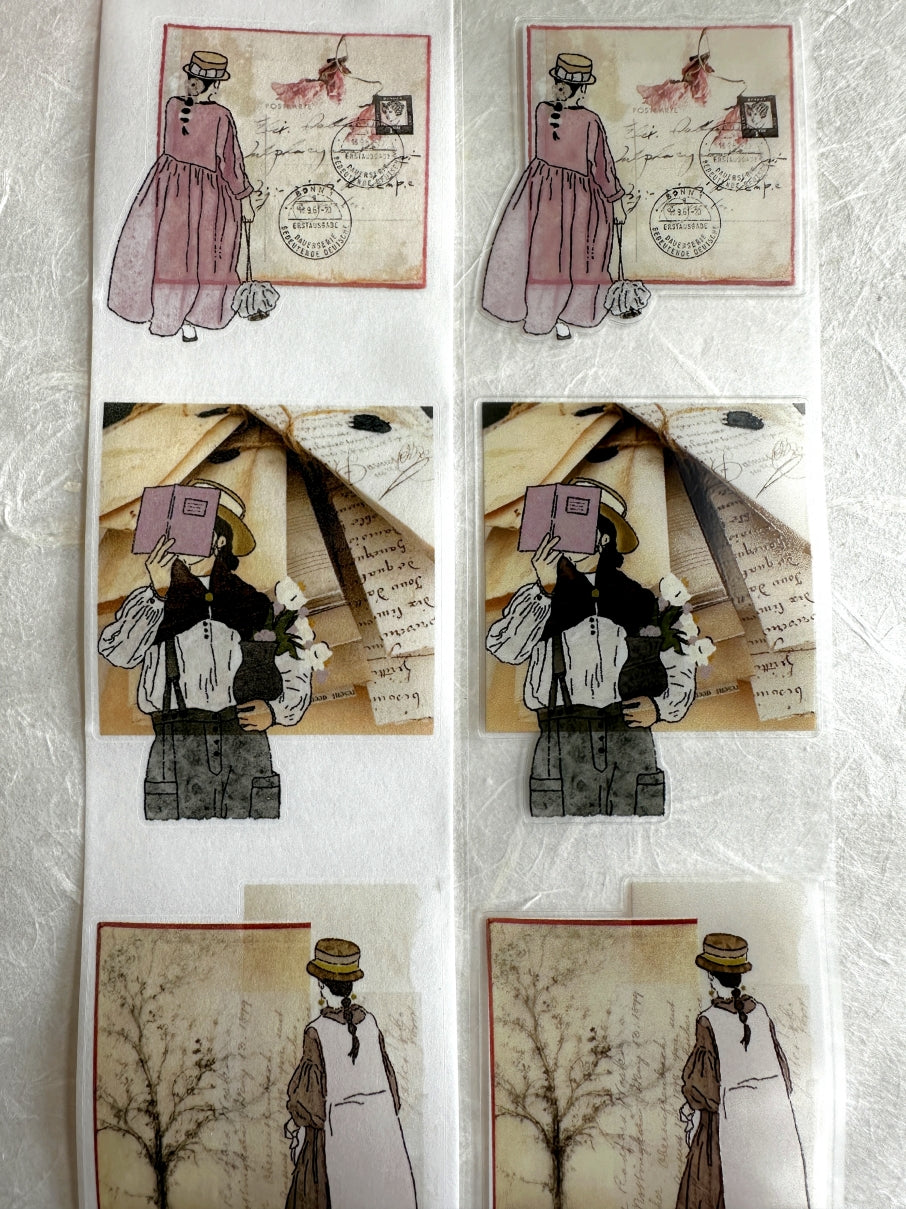 Hanen Studio - {Her Story, in Letters} Vol. 2 kiss-cut tape SAMPLES