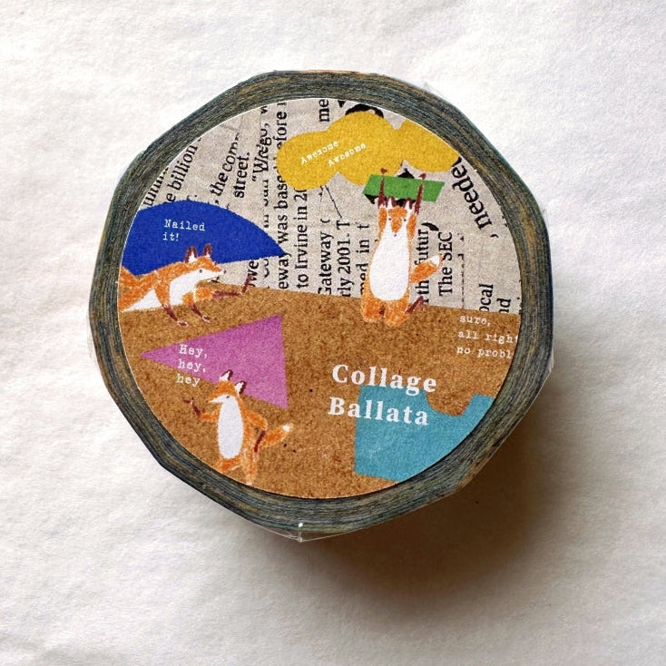 Hello Studio - Collage Ballata washi tape SAMPLES