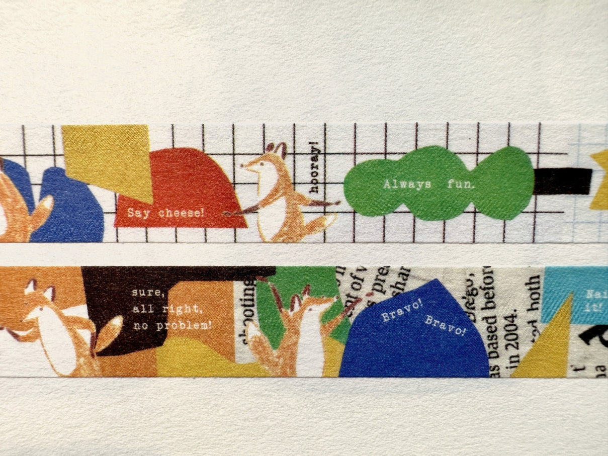 Hello Studio - Collage Ballata washi tape SAMPLES