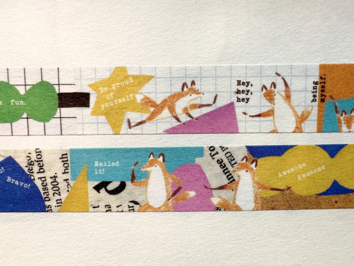 Hello Studio - Collage Ballata washi tape SAMPLES