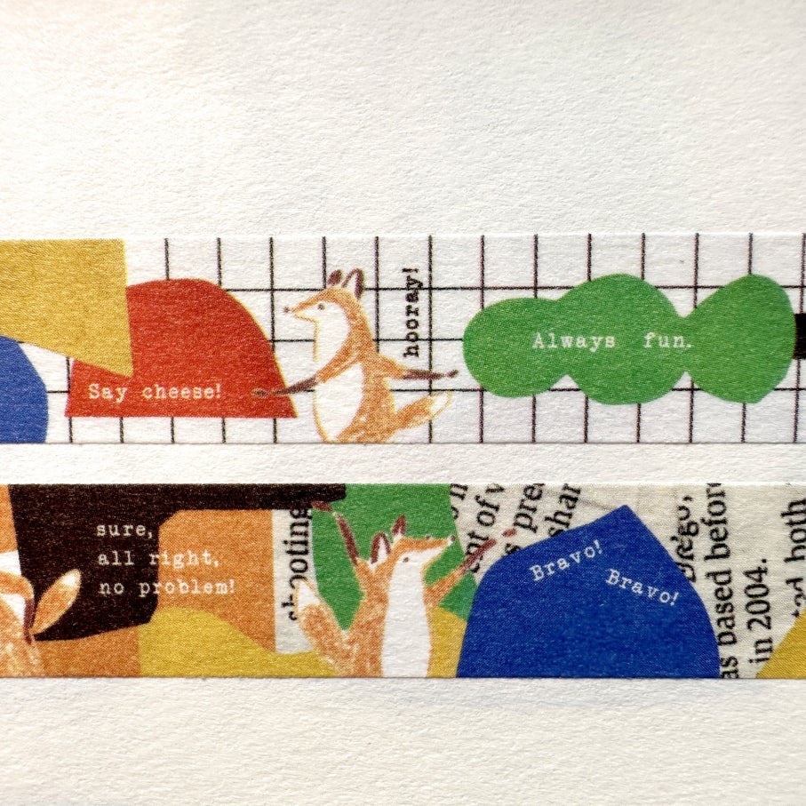 Hello Studio - Collage Ballata washi tape SAMPLES
