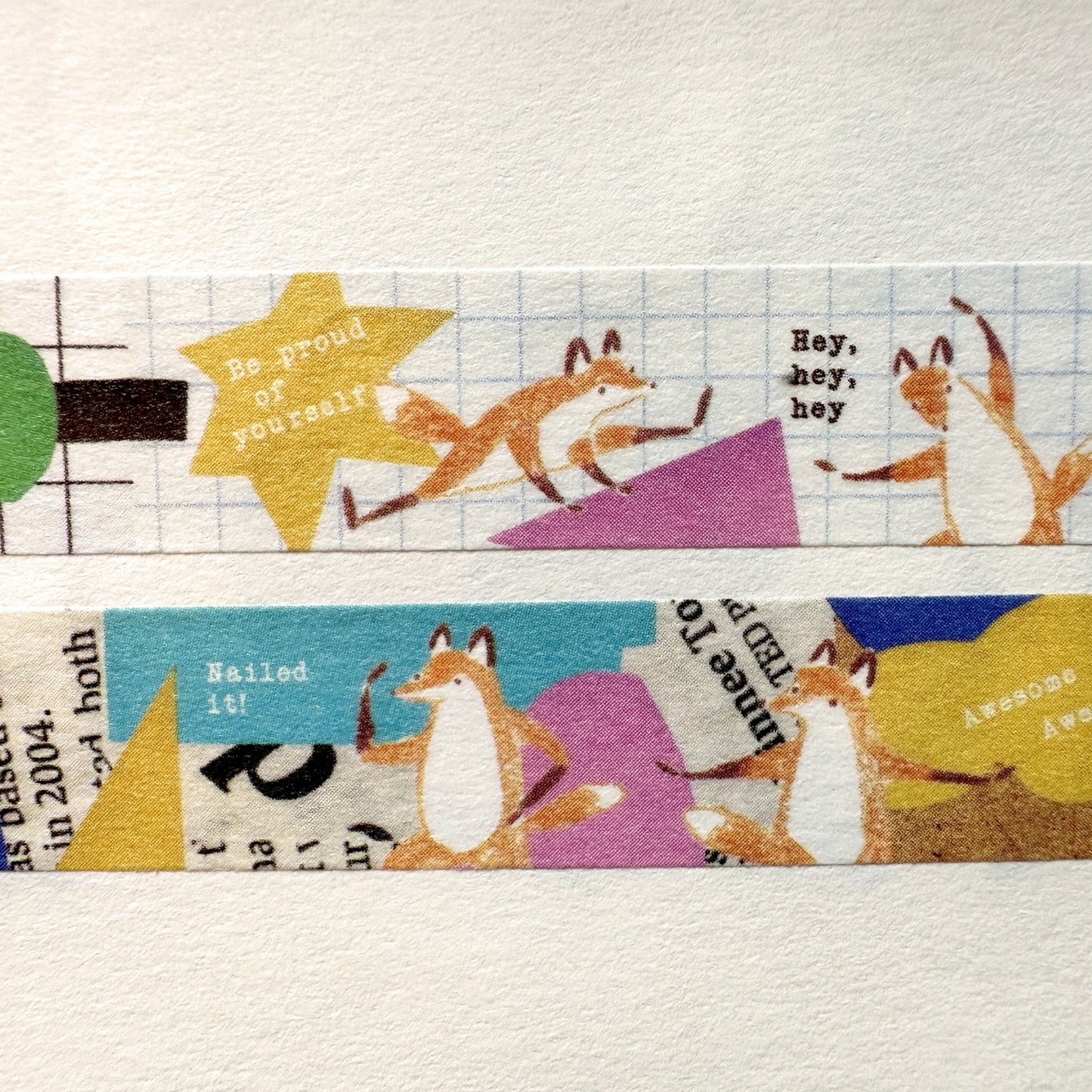 Hello Studio - Collage Ballata washi tape SAMPLES