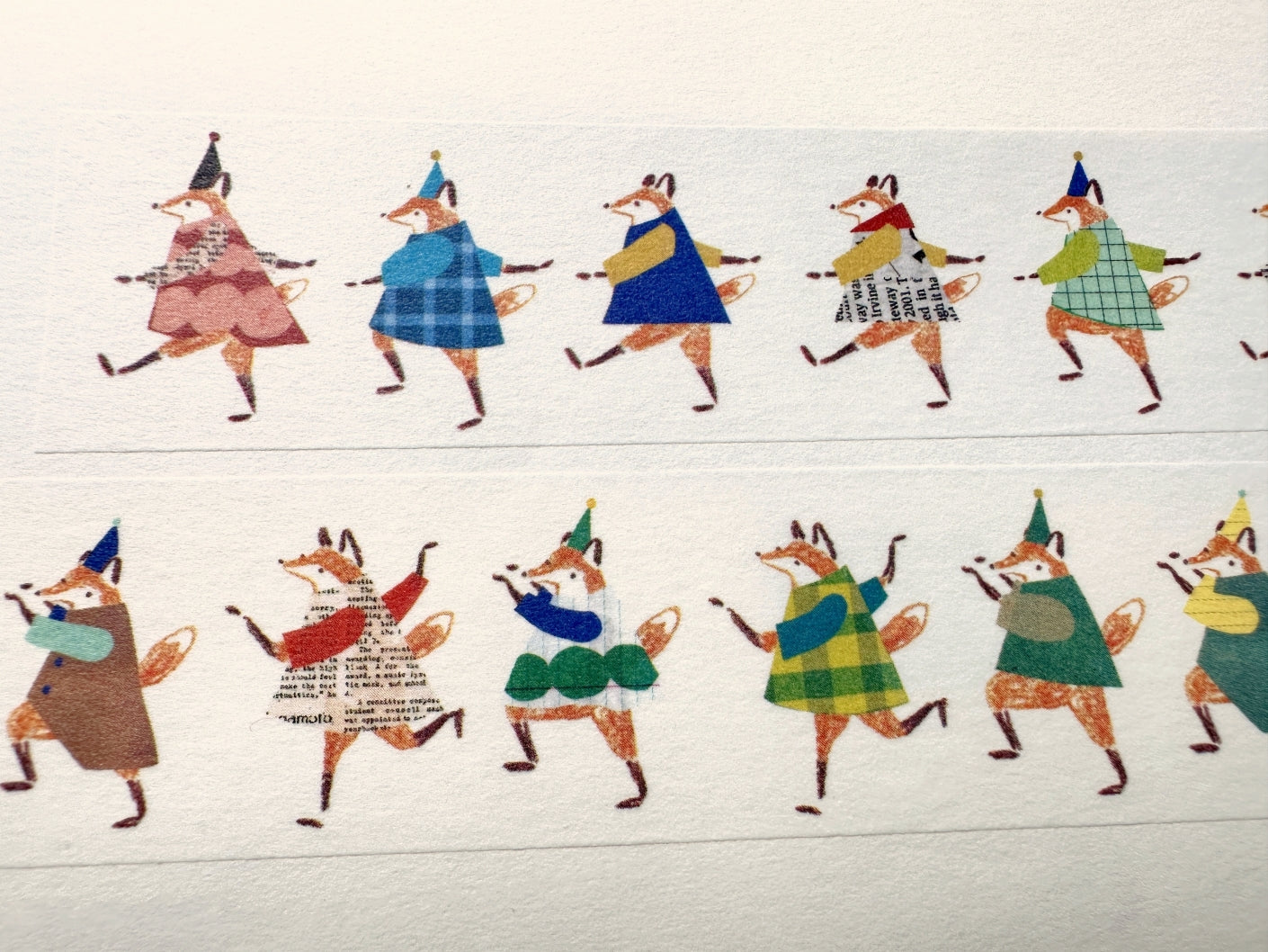 Hello Studio - Costume Variation washi tape SAMPLES
